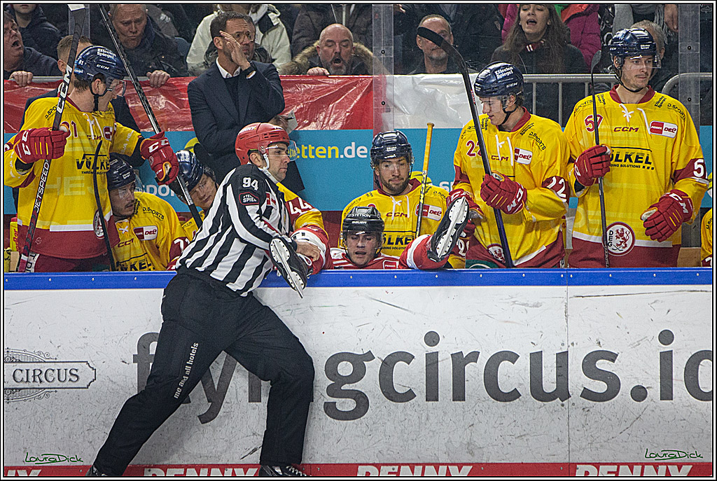 PENNY DEL; Koelner Haie- Duesseldorfer EG; Koeln, 16.12.2022